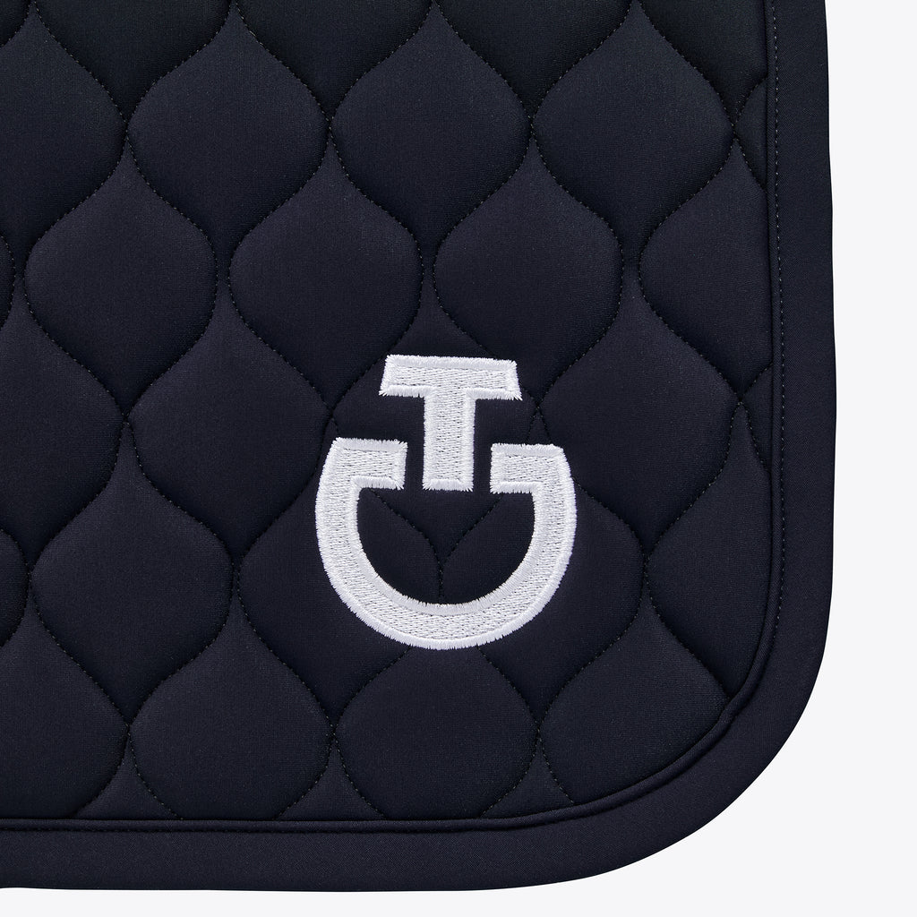 Cavalleria Toscana Circular Quilted Jumping Saddle Pad & Soundless Ears