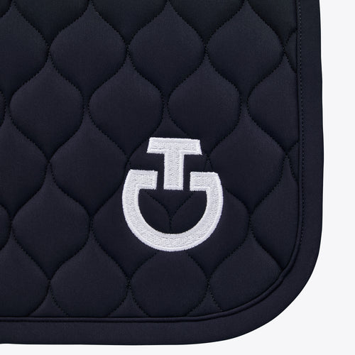 Cavalleria Toscana Circular Quilted Jumping Saddle Pad & Soundless Ears