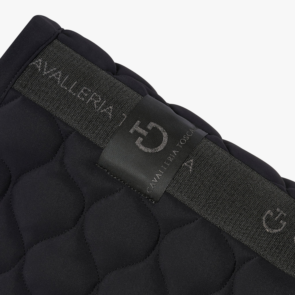 Cavalleria Toscana Circular Quilted Jumping Saddle Pad & Soundless Ears