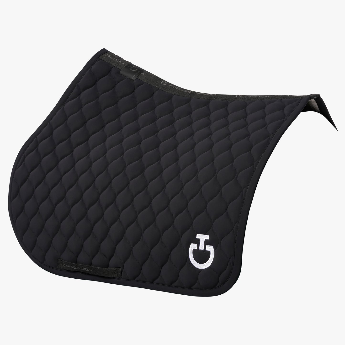 Circular Quilted Jersey Jumping Saddle Pad Set