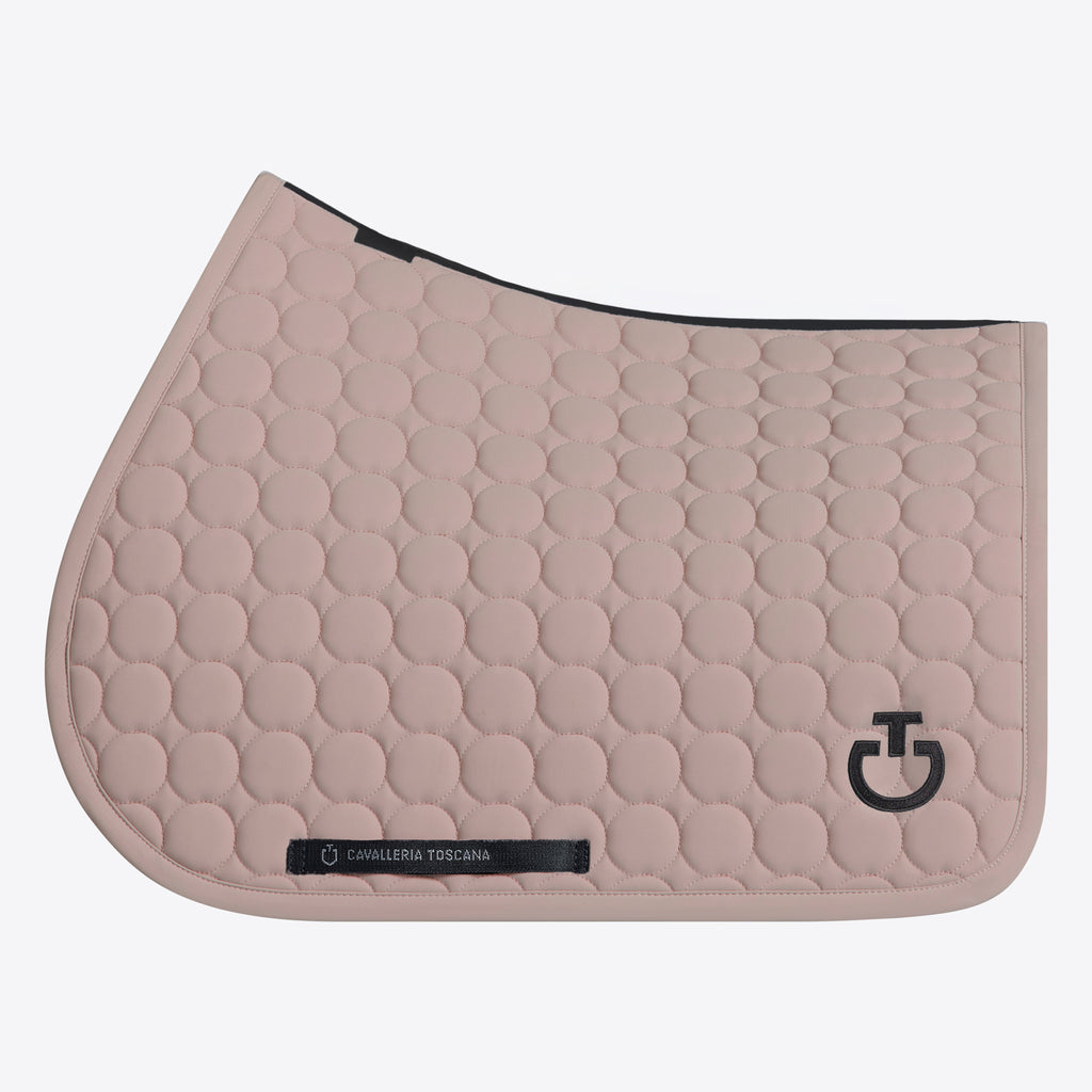 PRE-ORDER : Cavalleria Toscana Circle Quilted Jumping Saddle Pad