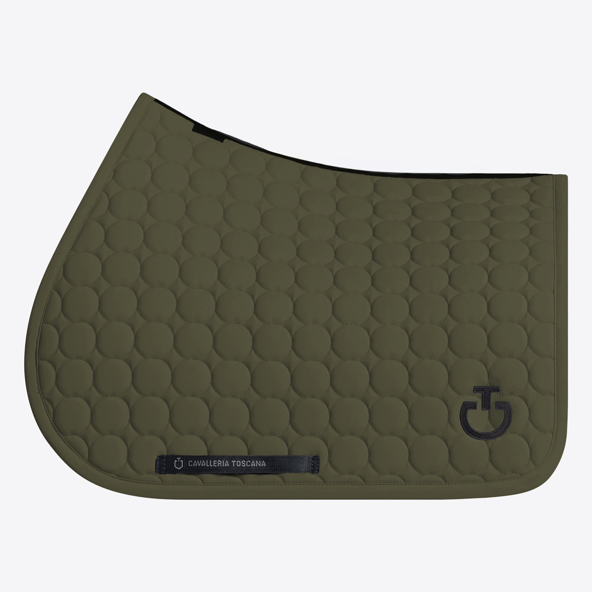 PRE-ORDER : Cavalleria Toscana Circle Quilted Jumping Saddle Pad