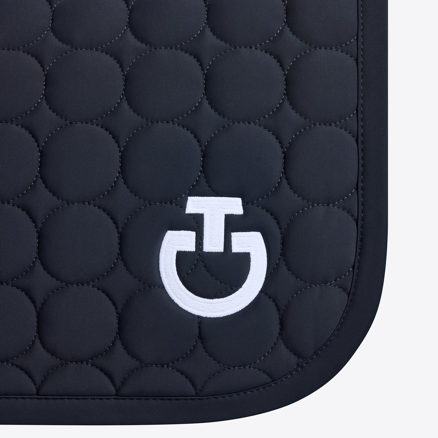 Circular Quilted Jersey Jumping Saddle Pad Set
