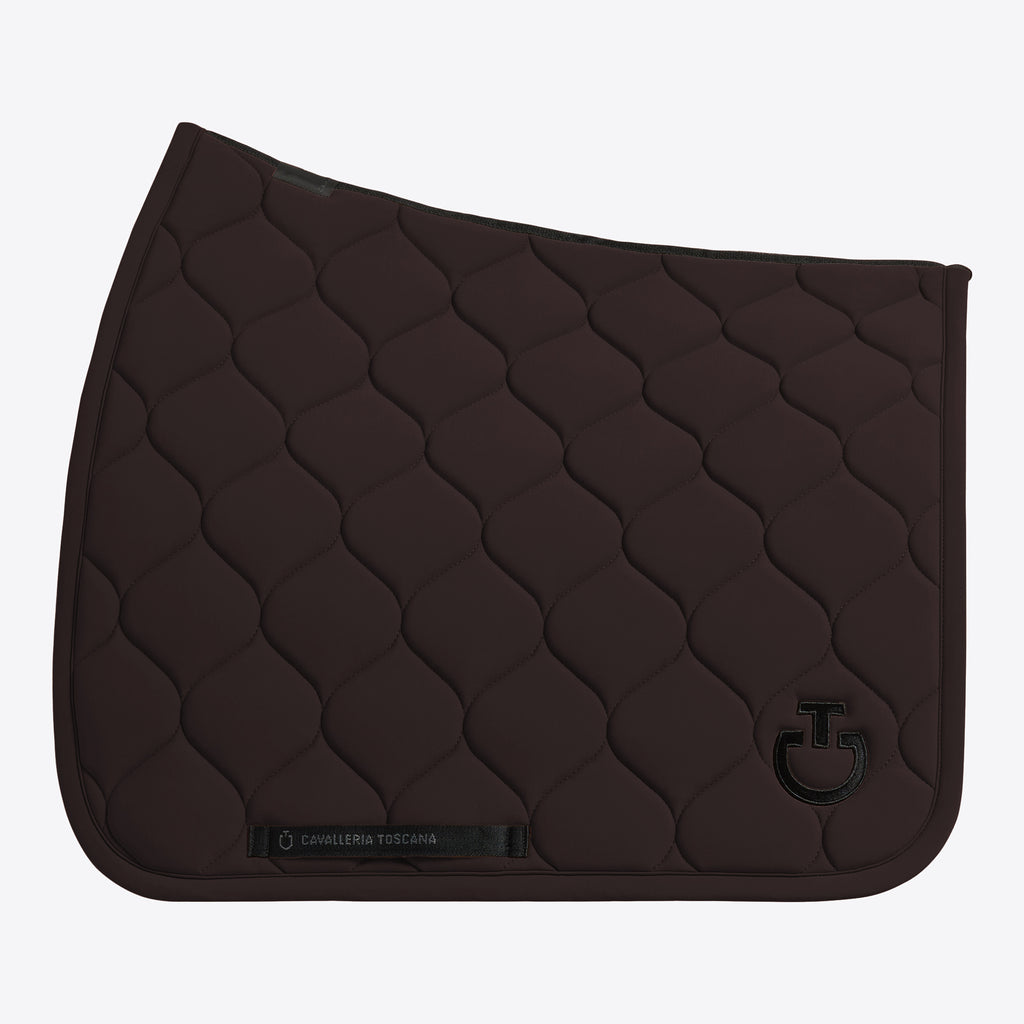 PRE-ORDER : Cavalleria Toscana New Circular Quilted Jersey Dressage saddle pad