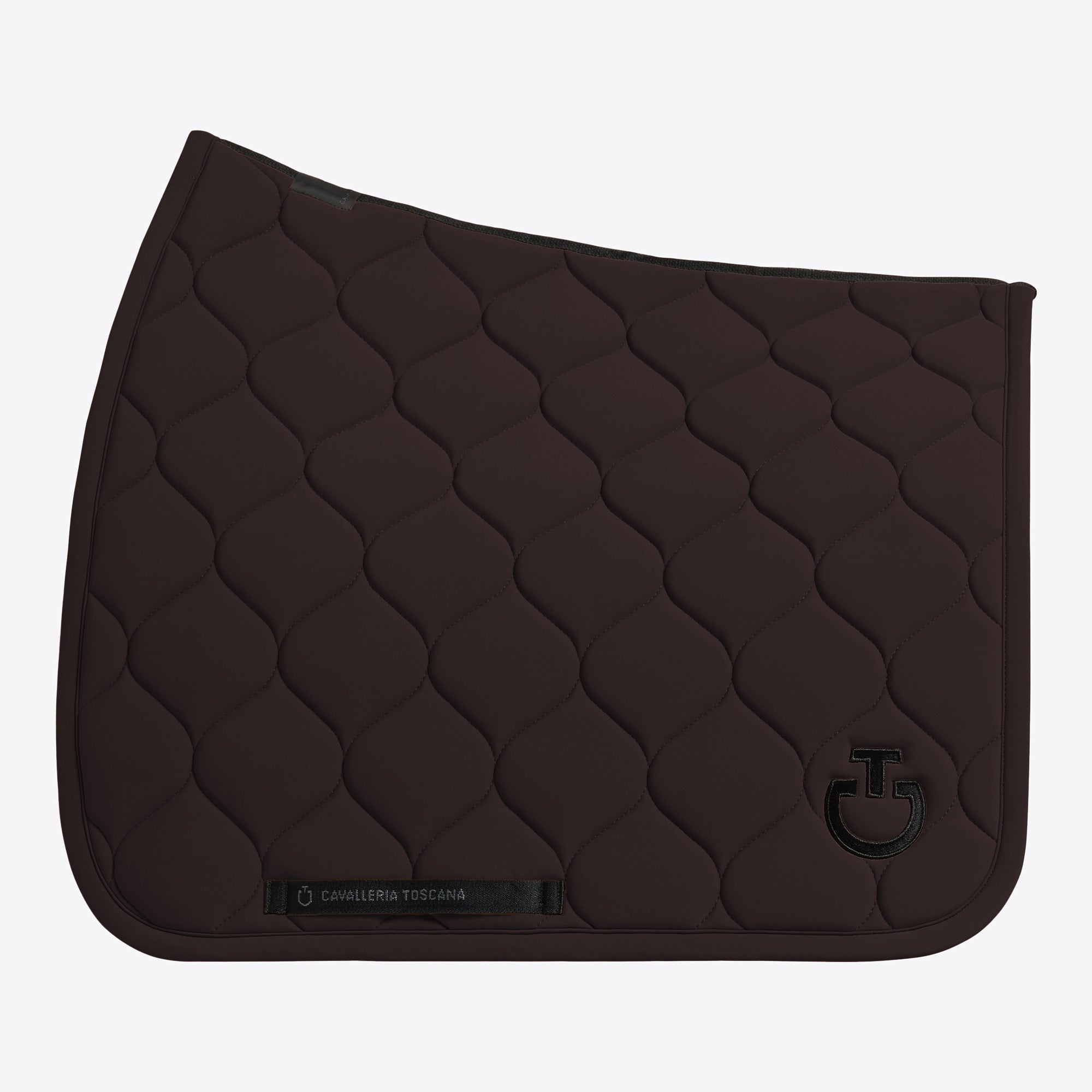PRE-ORDER : Cavalleria Toscana New Circular Quilted Jersey Dressage saddle pad