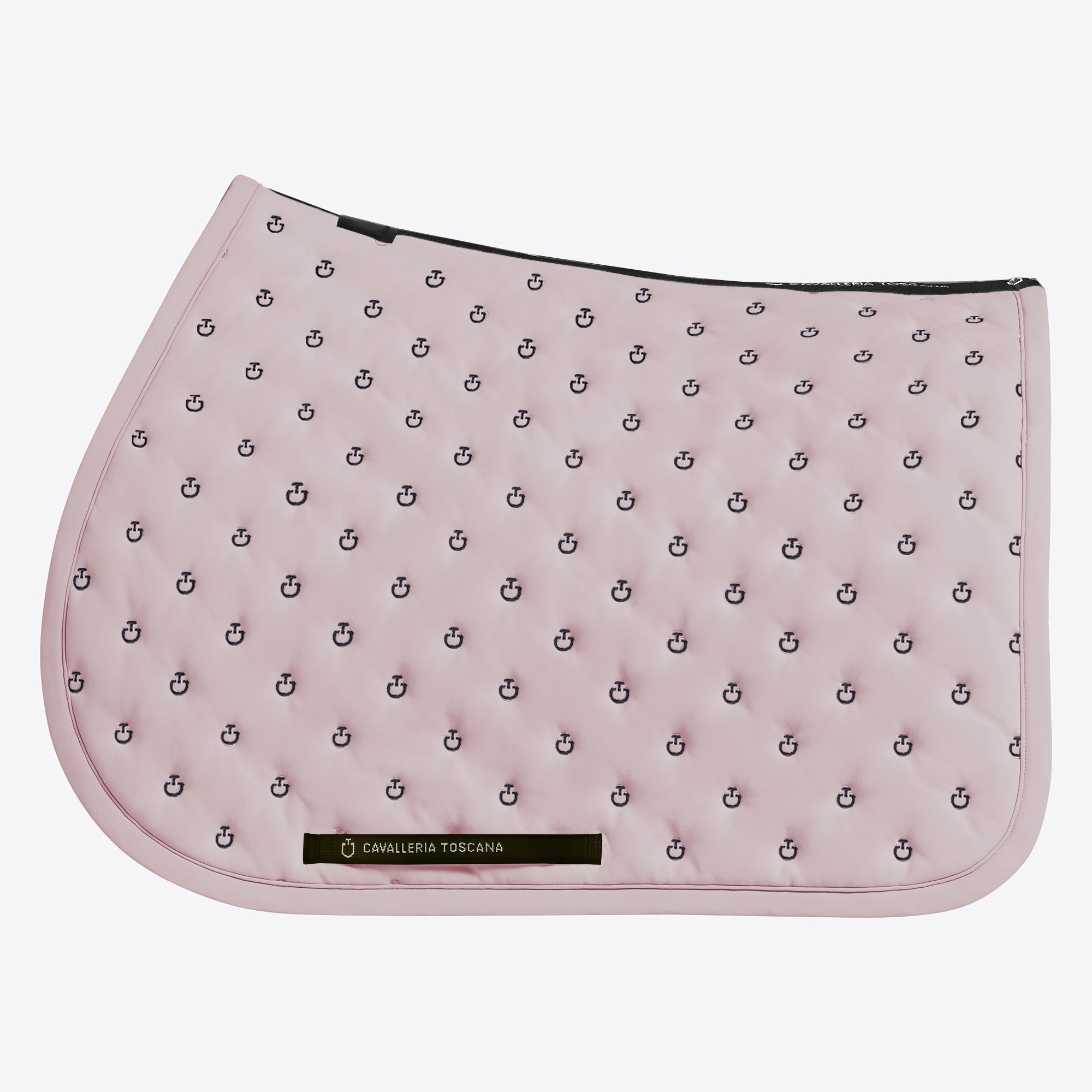 Cavalleria Toscana Embroidery Quilted jumping saddle pad