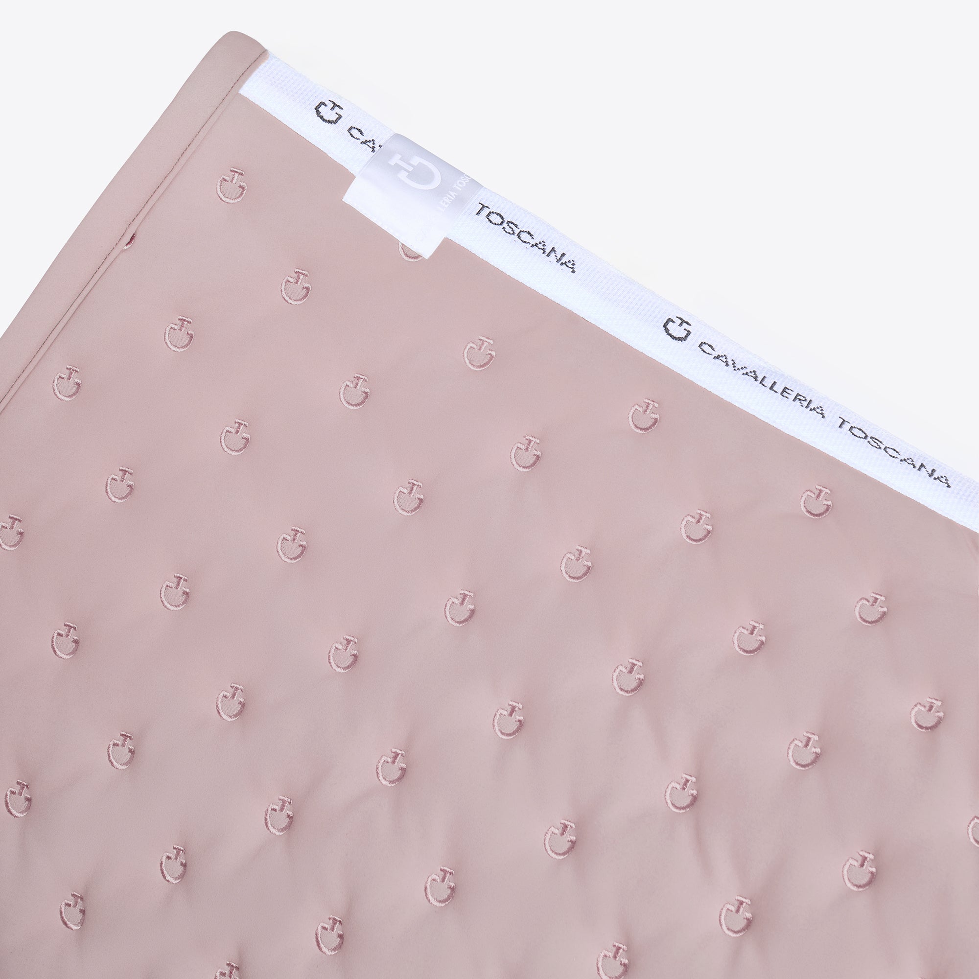 PRE-ORDER : Cavalleria Toscana Embroidery Quilted jumping saddle pad