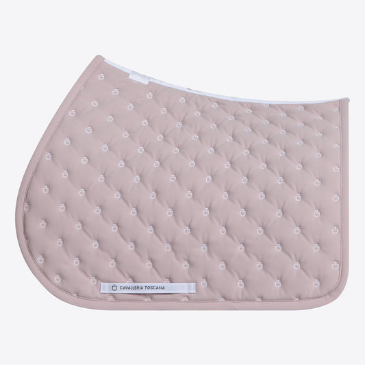 Cavalleria Toscana Embroidery Jump Saddle Pad & Ears