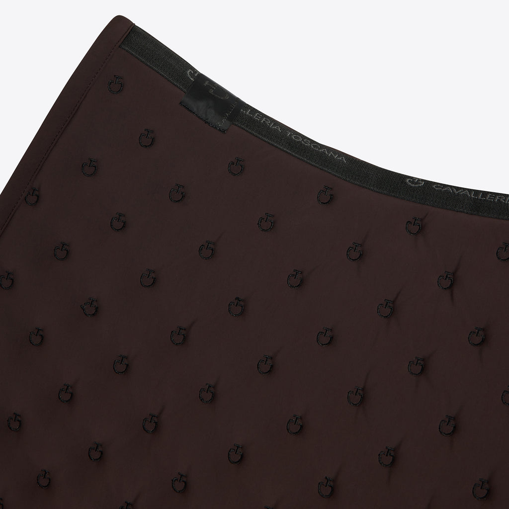 PRE-ORDER : Cavalleria Toscana Embroidery Quilted jumping saddle pad