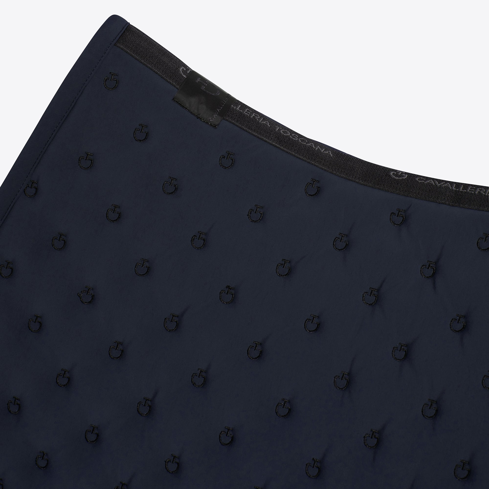 PRE-ORDER : Cavalleria Toscana Embroidery Quilted jumping saddle pad