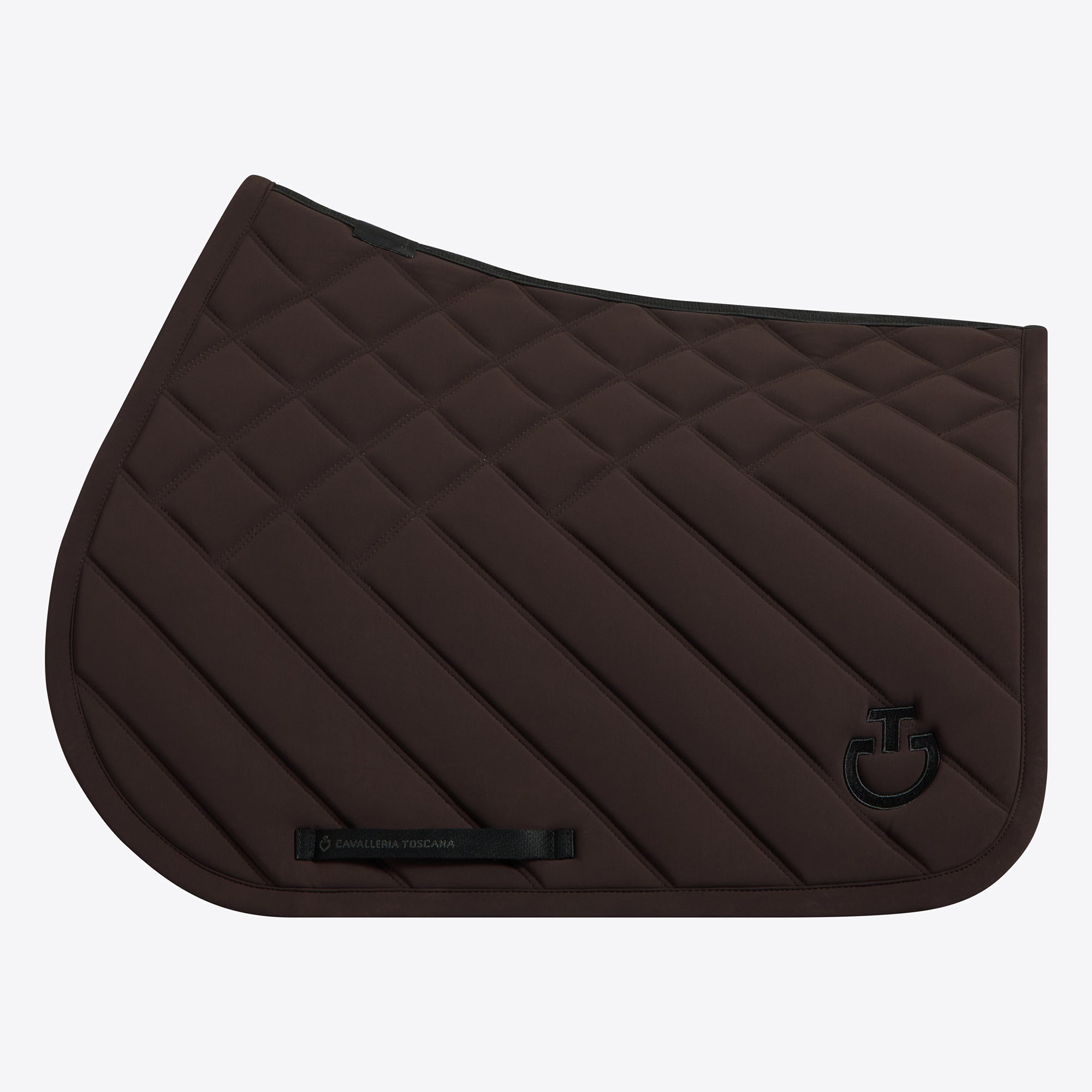 PRE-ORDER : Cavalleria Toscana Diamonds and Lines quilted jumping saddle pad