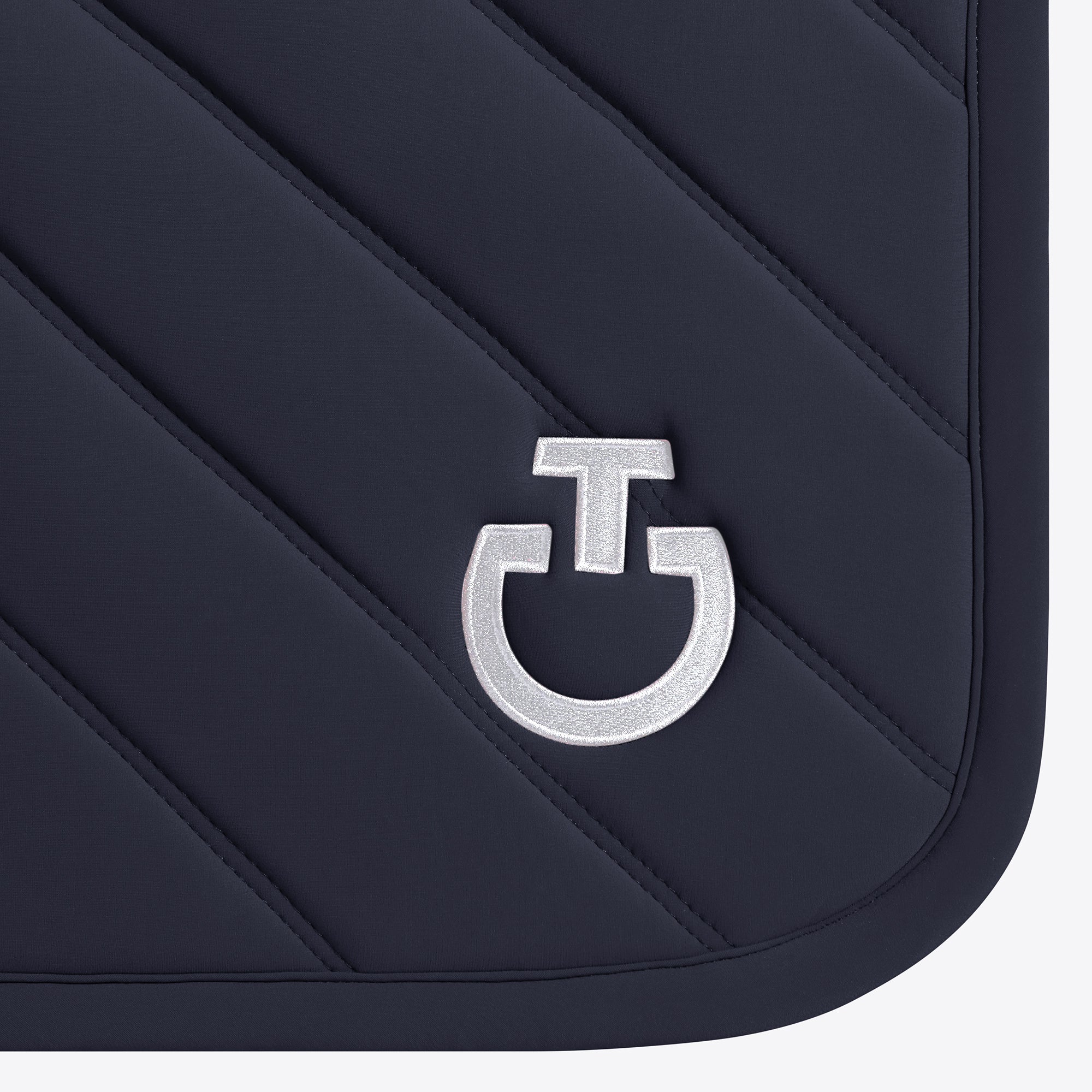 PRE-ORDER : Cavalleria Toscana Diamonds and Lines quilted jumping saddle pad