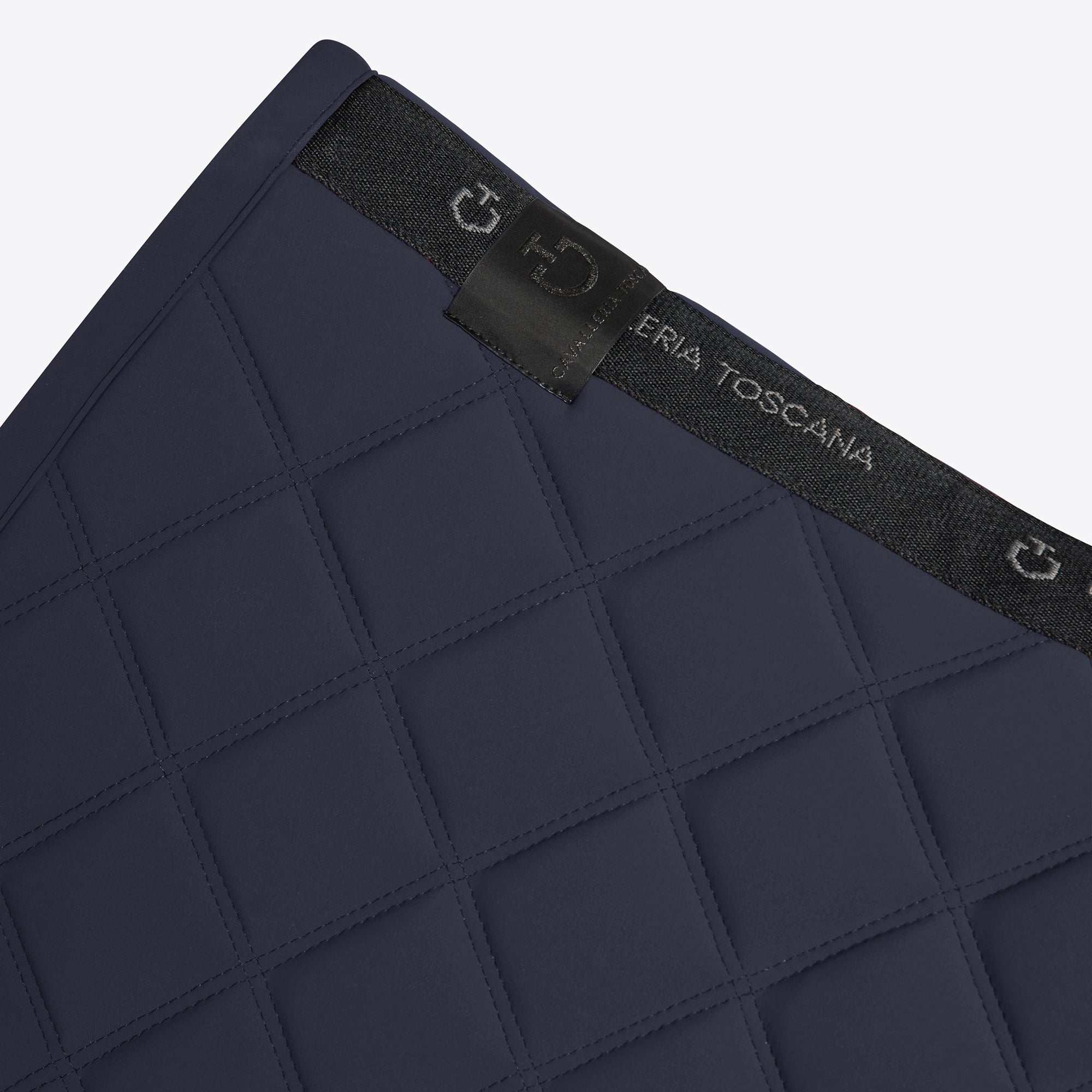 PRE-ORDER : Cavalleria Toscana Diamonds and Lines quilted jumping saddle pad