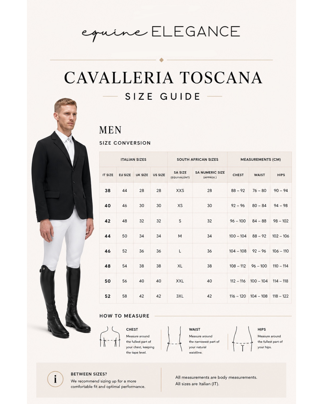 Cavalleria Toscana Men’s lightweight jersey riding jacket